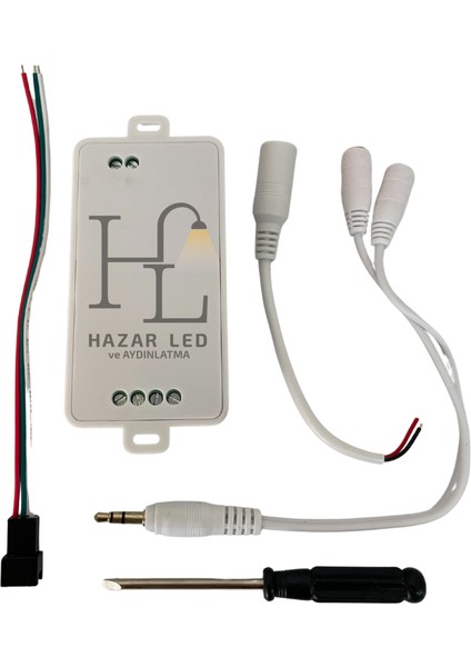 Tuya Destekli Wifi Kontrollü Adreslenebilir Pixel Şerit LED Kontrol Cihazı Müzik Modlu 5-24V fırsatları