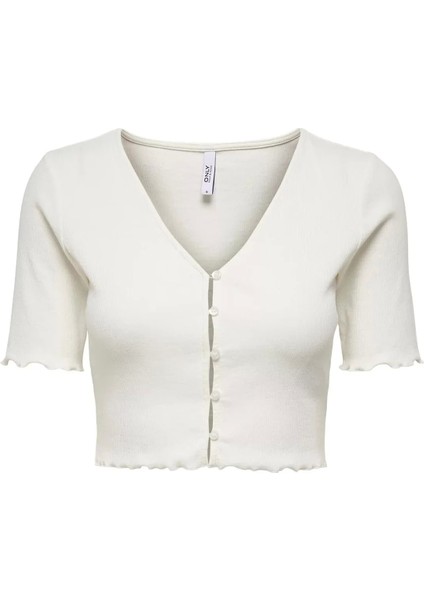 15277750 5 Dugme Bayan Body - Krem