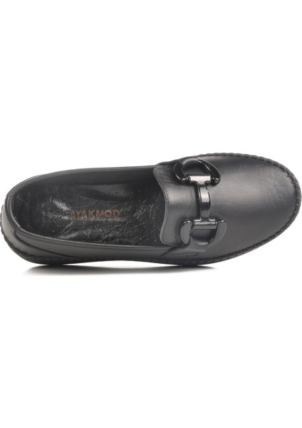 Bej Deri Anatomik Kadın Casual Ayakkabı F-2045 Z fırsatları