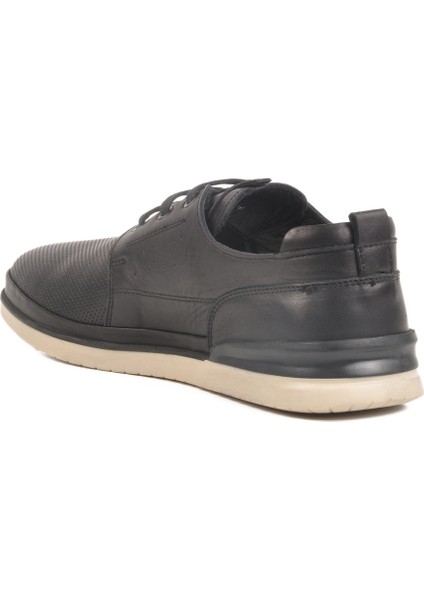 Lacivert Deri Erkek Casual Ayakkabı Lion M fırsatları