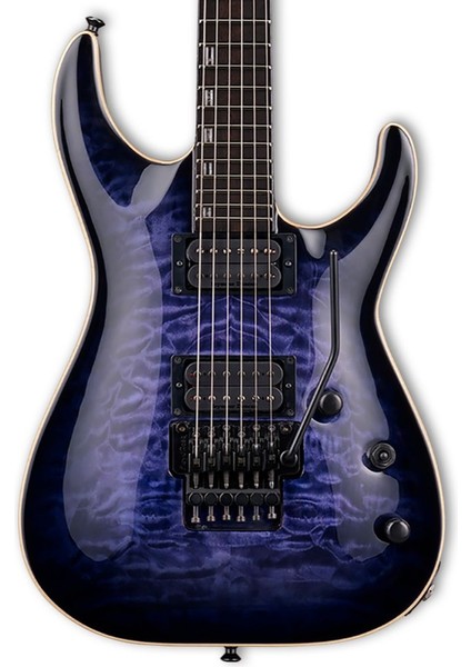 Eıı Horizon Quilted Maple Reindeer Blue Elektro Gitar