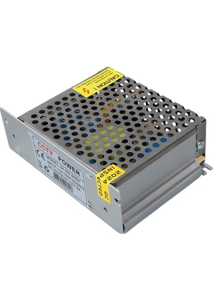 PM-14066 12 Volt - 5 Amper Metal Kasa Adaptör