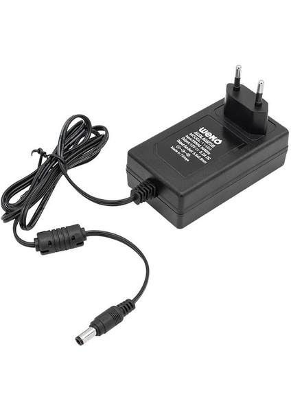 12 Volt 3.2 Amper 38 Watt Plastik Kasa Priz Tipi Adaptör (5.5x2.5 Uçlu)