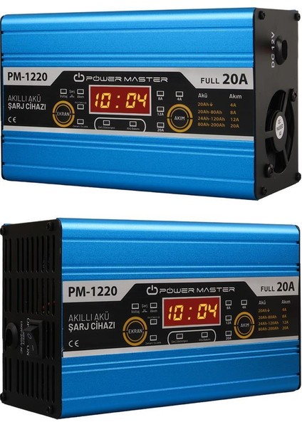 PM-1220 12 Volt Max 20 Amper Akü Şarj Cihazı