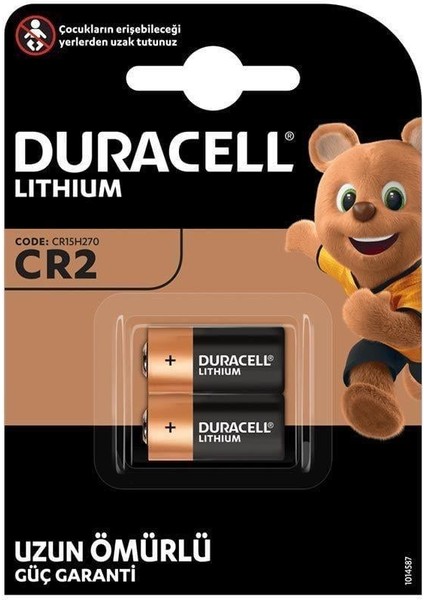 Cr2 3 Volt Lityum 2'li Pil