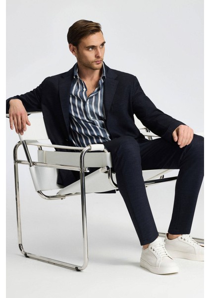 Lyocell Kumaş Lacivert Chino Pantolon fiyatları