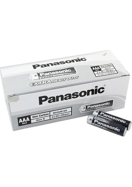 R03UE/2S Manganez Aaa Ince Kalem Pil (60'lı Paket)