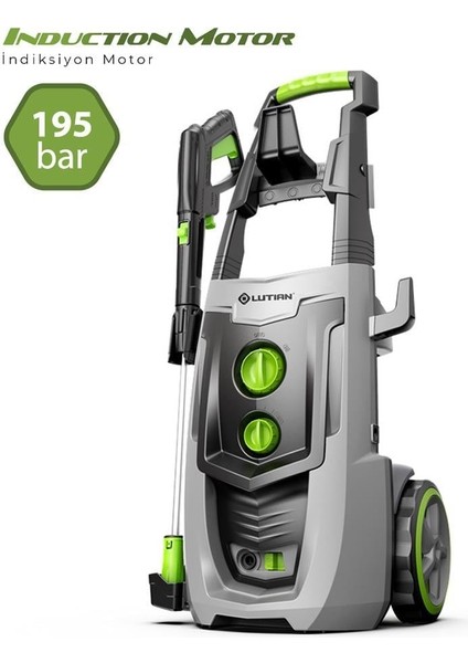 Lutıan LT0701G Yüksek Basınçlı Oto Yıkama Makinası 195 Bar 2500 Watt