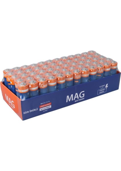 MG-26171 Karbon Çinko Aa 60'lı Paket Kalem Pil (Aa,r6 Um-3)