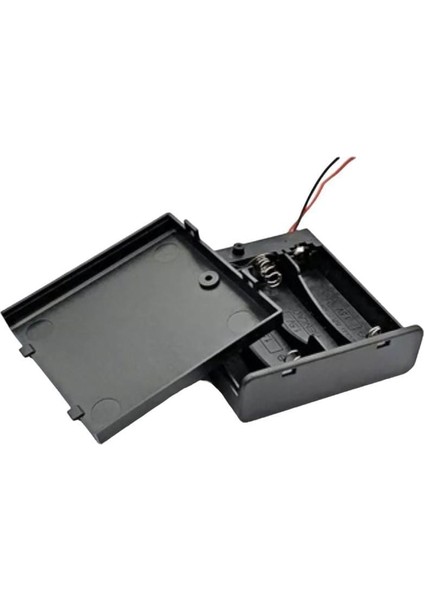 4'lü Aa Kapaklı Switch'li Pil Yuvası (IC-233F)