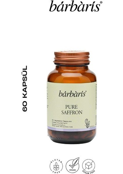 Pure Saffron 60 Capsules