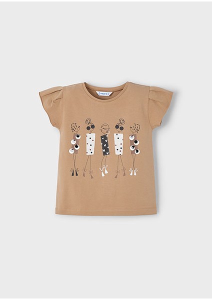 Mayoral Kız Çocuk Kısa Kollu Tişört 3015