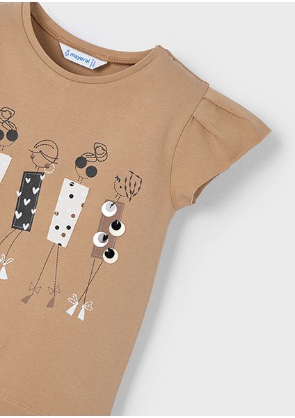 Mayoral Kız Çocuk Kısa Kollu Tişört 3015 modelleri