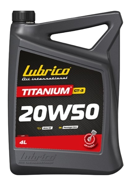 Titanium Gt-3 20W-50 Dört Mevsim Motor Yağı 4 Lt. (2 Ad)