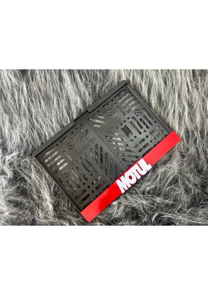 3D Kabartmalı Pleksi Motor Plakalığı