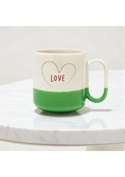 Love Yazılı Baskı Kupa
