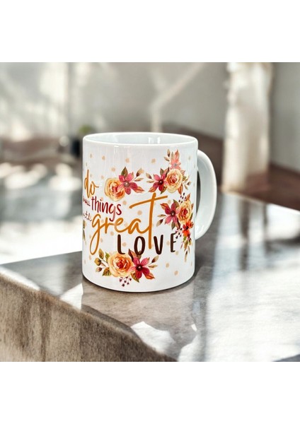 Motto Yazılı Baskılı Kupa