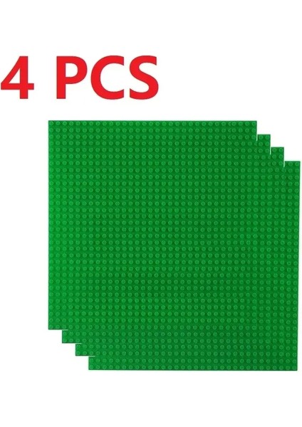 4pcs Taban Plakaları 32X32 16X32 Notlar Klasik Taban Plakaları Blokları Bloklar Plastik Bina Tuğlaları Montaj Uyumlu Marka Moc Friends Şehir Renk: 32X32DOTS Yeşil (Yurt Dışından)