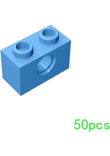 50PCS Moc 3700 1x2 Delik Yapı Taşları ile Kit Yüksek Teknoloji Konnektör Ev Tuğlaları Eğitim Diy Oyuncaklar Çocuklar Doğum Günü Hediye Scolor: M0086-27 (Yurt Dışından)