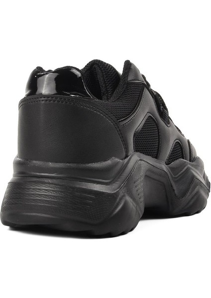Siyah Kadın Spor Ayakkabı Sneaker fırsatları