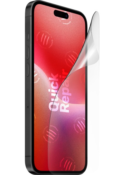 iPhone 15 Quickrepair Panzerfolyo Ekran Koruyucu