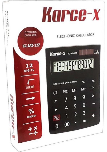 KC-MZ-12Z Masaüstü Hesap Makinesi 12 Haneli