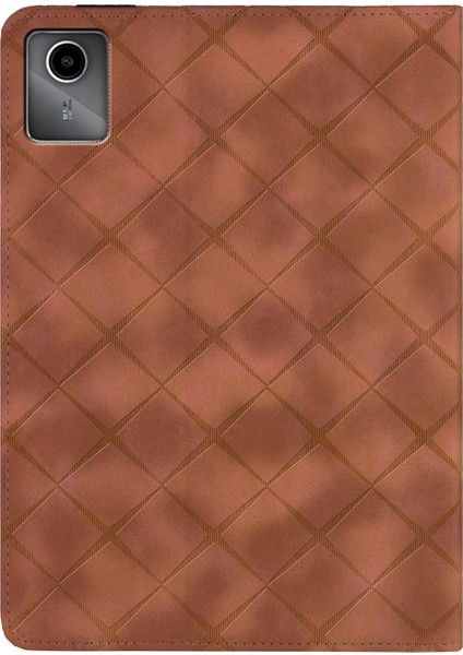 Lenovo Tab M11 / Xiaoxin Pad 11 2024 Için Kabartmalı Pu Kılıf (Yurt Dışından) fırsatları