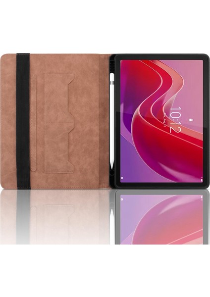 Lenovo Tab M11 / Xiaoxin Pad 11 2024 Için Kabartmalı Pu Kılıf (Yurt Dışından) indirimleri