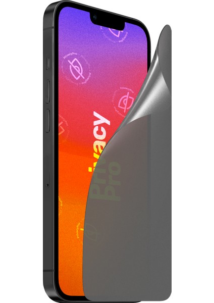 iPhone 14 Privacypro Panzerfolyo Ekran Koruyucu