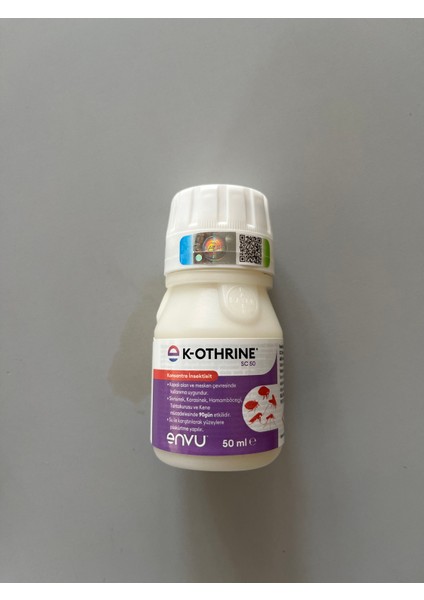 K-Othrıne Genel Haşere Sivrisinek-Hamamböceği-Kene Böcek ilacı %100 çözüm 50ML 2024 Üretim SKT2027