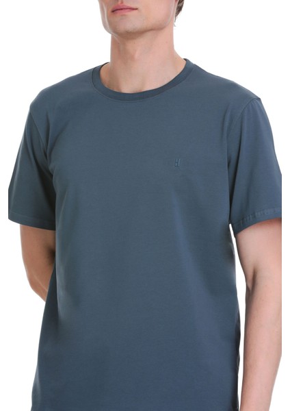 Indigo Regular Fit Bisiklet Yaka Pamuklu Tişört fırsatları