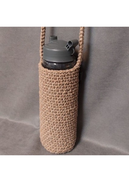 - Volkan 4975 4683 El Yapımı Makrome Suluk Taşıma Çantası - 750 ml