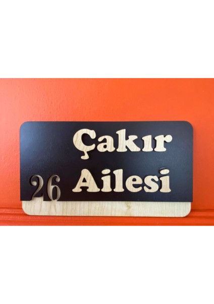 Dekoratif Ahşap Kapı Numaralığı, Kapı Isimliği, Isimli Daire Numarası, Otel Numarası ,oda Numarası fiyatları