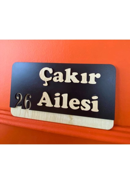 Dekoratif Ahşap Kapı Numaralığı, Kapı Isimliği, Isimli Daire Numarası, Otel Numarası ,oda Numarası fırsatları