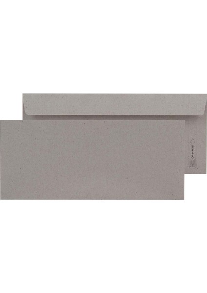 AS-1006 Diplomat Zarf Penceresiz 105 x 240 mm 500 Adet - Kraft