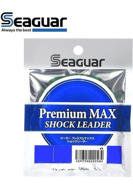 Premium Max 0.52 mm 50M Shock Leader Misina 42LBS Çeker