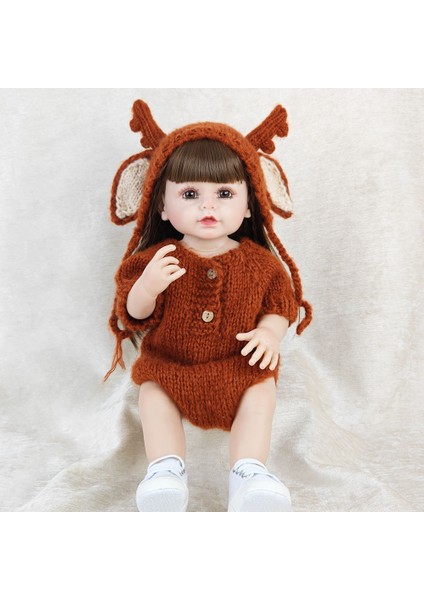 3 Yaş ve Üzeri Için Emzikli ve Biberonlu 55 cm Bebek (Yurt Dışından)