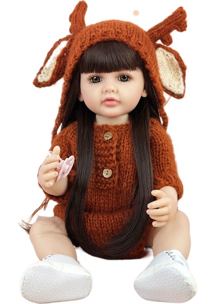 3 Yaş ve Üzeri Için Emzikli ve Biberonlu 55 cm Bebek (Yurt Dışından)