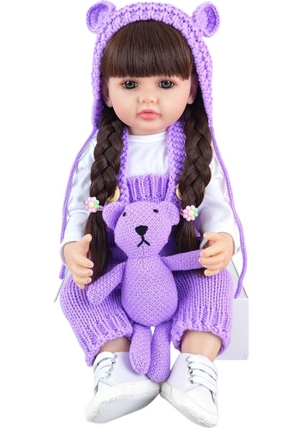 3 Yaş ve Üzeri Için Emzikli ve Biberonlu 55 cm Bebek (Yurt Dışından)