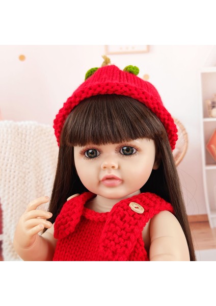 Emzikli ve Biberonlu 55 cm Bebek, 3 Yaş ve Üzeri Için Uygundur (Yurt Dışından)