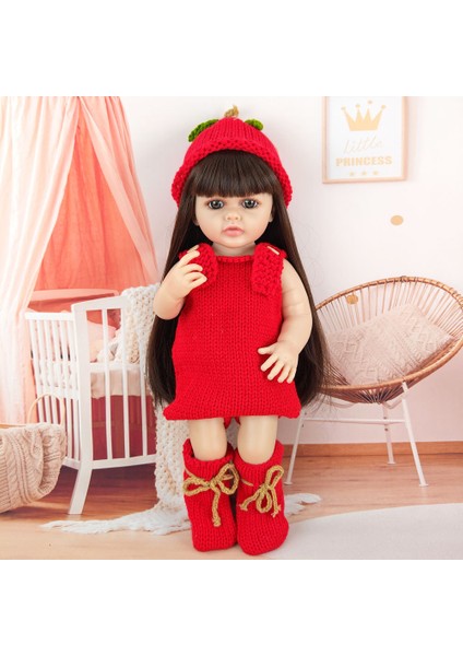 Emzikli ve Biberonlu 55 cm Bebek, 3 Yaş ve Üzeri Için Uygundur (Yurt Dışından)