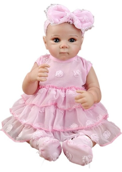 46CM Simülasyon Bebek 3D Ten Rengi Boyama (Yurt Dışından)