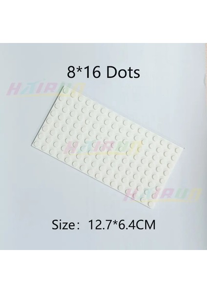 5pcs Diy Taban Ince Plaka 8X16 Noktalar Moc Yapı Taşları Küçük Parçacıklar Tuğlalara Uyuyor Yaratıcı Aydınlatma Çocuk Oyuncak: (Yurt Dışından)
