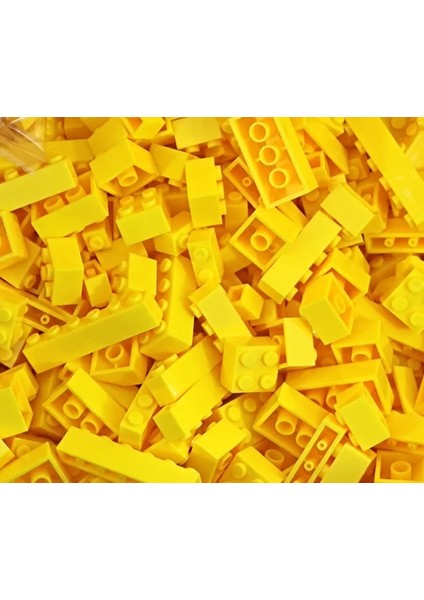 125/250G Dıy Yapı Taşları Toplu Lot Paketi Sorte Kalın Tuğlalar Blok Tabak Oyuncakları Küçük Parçacıklar Dökme Legoeds Çocuklar Için Hediye Renk: Sarı/beden: 250G-ÇAN (Yurt Dışından)