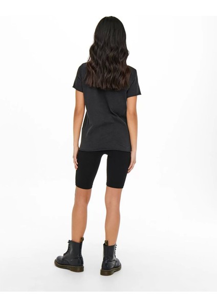 15174969 Bayan Sort Tayt - Siyah fırsatları