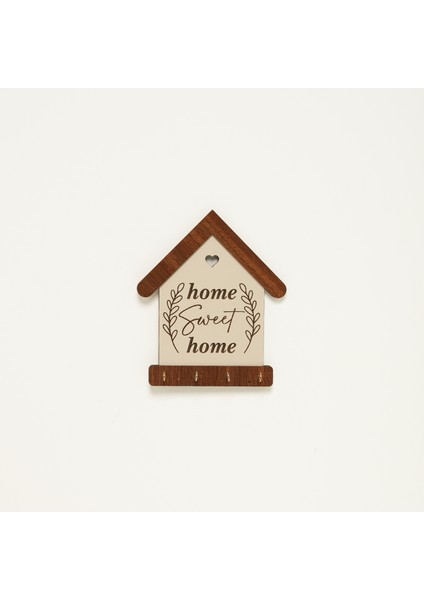 Home Sweet Home Yazılı Anahtarlık| 19*22 cm |AN1003