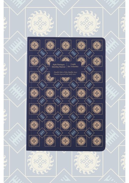 Aylık Planlayıcı-Monthly Planner / Anadolu Mavi