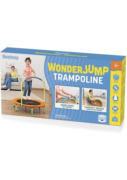 Wonderjump 59100 91CM x 96CM Küçük Çocuk Trambolini