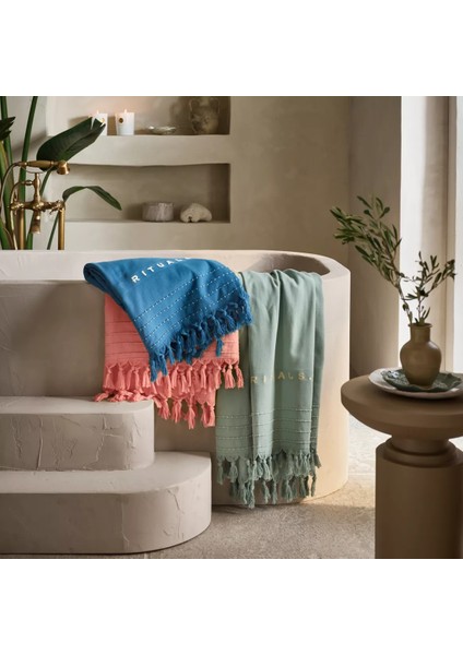 House Of Rituals Cotton Hammam Havlu, %100 Pamuk, Lüks ve Yumuşak Plaj & Spa Havlusu modelleri
