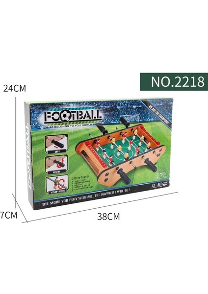 Mini Masaüstü Langırt Oyunu – 2 Toplu – Ahşap Futbol Masası Oyuncağı (Yurt Dışından) fiyatları